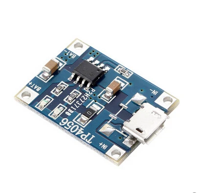 Плата зарядного устройства для литиевых батарей TP4056 1A 1 шт. MICRO USB порт ModuleDIY