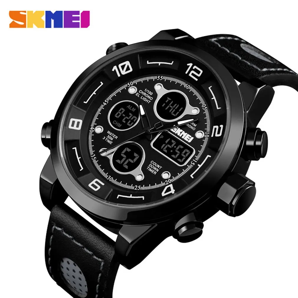 

SKMEI Top Brand Fashion Watch 30m Waterproof Multifunction LED Digital Watch Casual Wrist Watch Models Relogio Watches