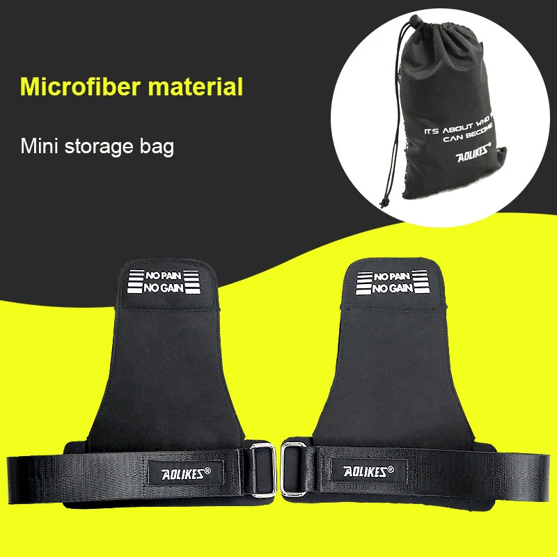 

1 Pair Weight Lifting Hand Wrist Support Strap Brace Support Gym Straps Weight Lifting wrap Body Building Grip Gloves