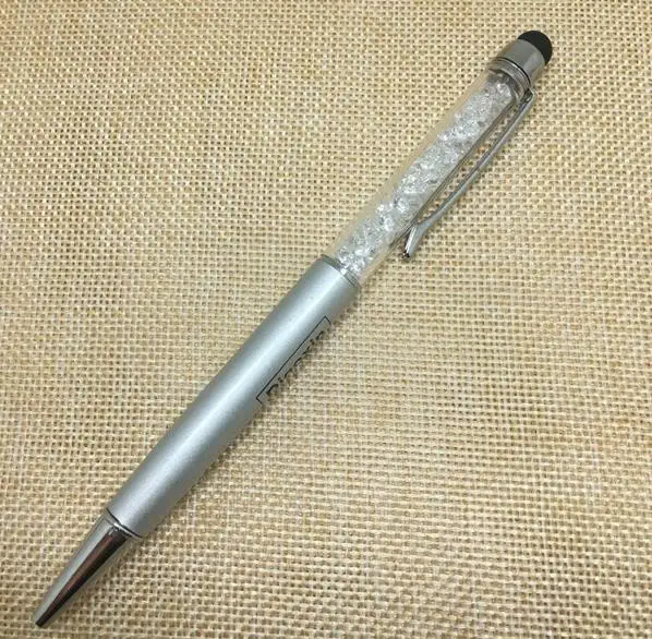 1 шт/ каваи емкость алмазные части шариковые ручки Шариковая ручка для офиса школы канцелярские принадлежности - Цвет: 1