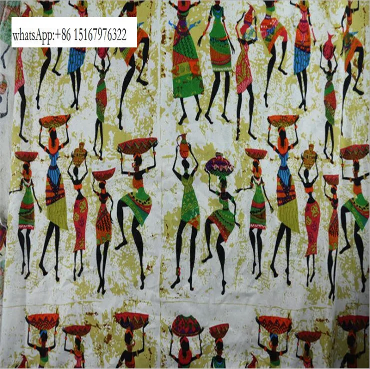 

Ethnic African Women Print Cloth Soft Viscose Meter