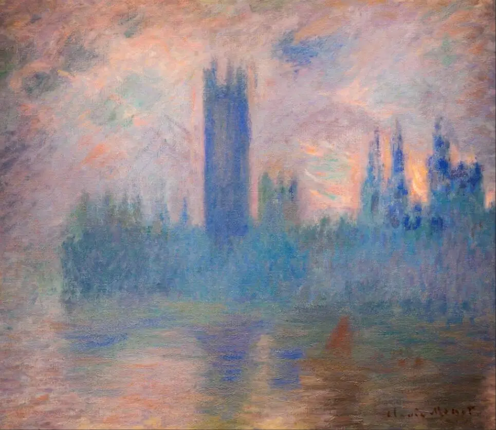 

High quality Oil painting Canvas Reproductions Houses of Parliament, Westminster (1900-1901)By Claude Monet hand painted
