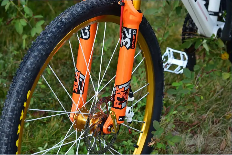 Пневматическая подвеска для горного велосипеда Велосипедная вилка Передняя вилка Ход 100-120 мм производительность превышает SR EPIXON LTD 32 мм 26 27,5 29