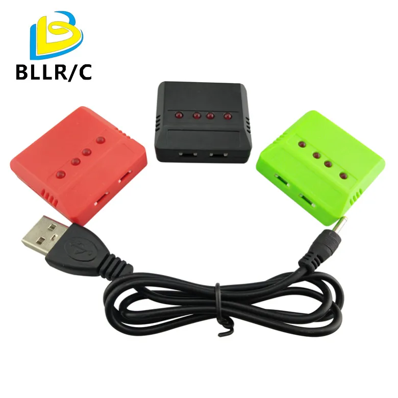 

BLLRC new helicopter 4 in 1 charger X4 H107 H107C H107D X5 X5C X5C-1 X5S X5S X5SW X5SC aircraft accessories battery charger
