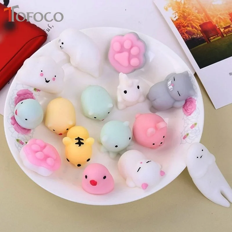 TOFOCO Kawaii медленно растет сжимаемая панда/кошка/сжимаемые игрушки сжимаемые
