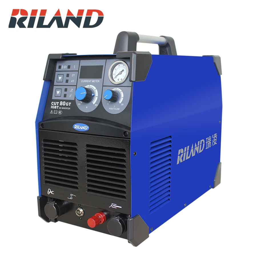 

RILAND 380V Three Phase CUT80GT IGBT DC Inverter Plasma Cutter Air Plasma Cutting Machine Plasma Cutter Welder