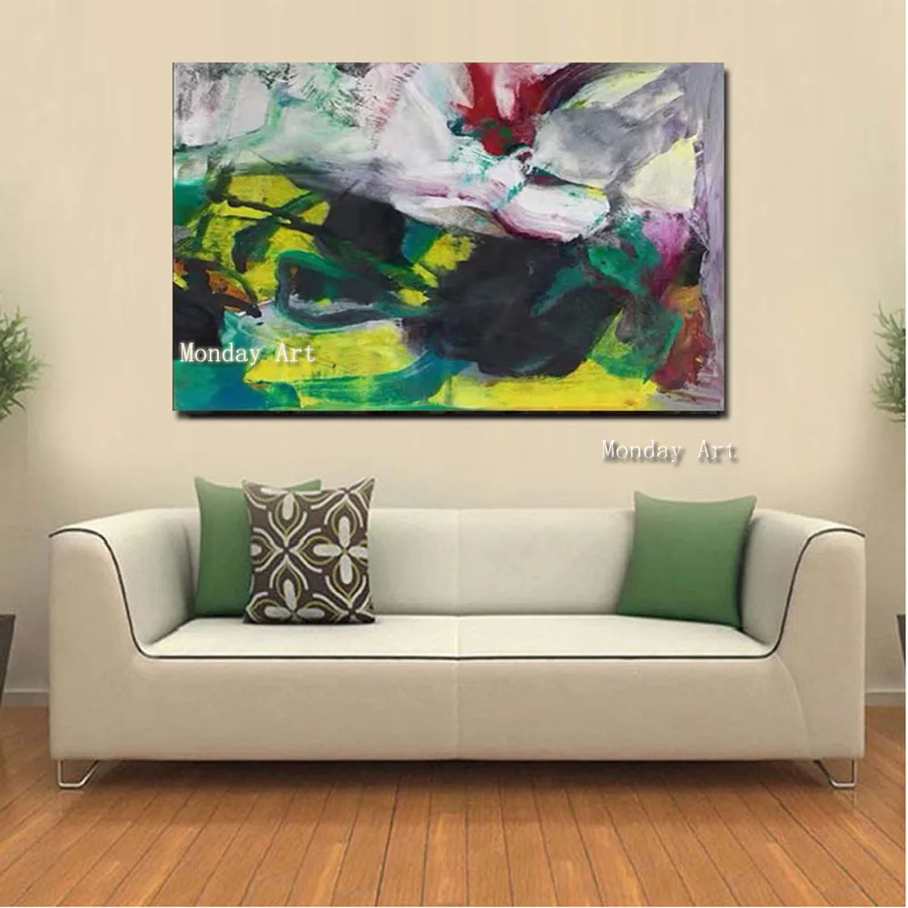 100-New-Hand-Painted-Abstract-Canvas-Oil-Painting-Abstract-Wall-Canvas-Picture-Living-Room-Home-Bar (2) - 