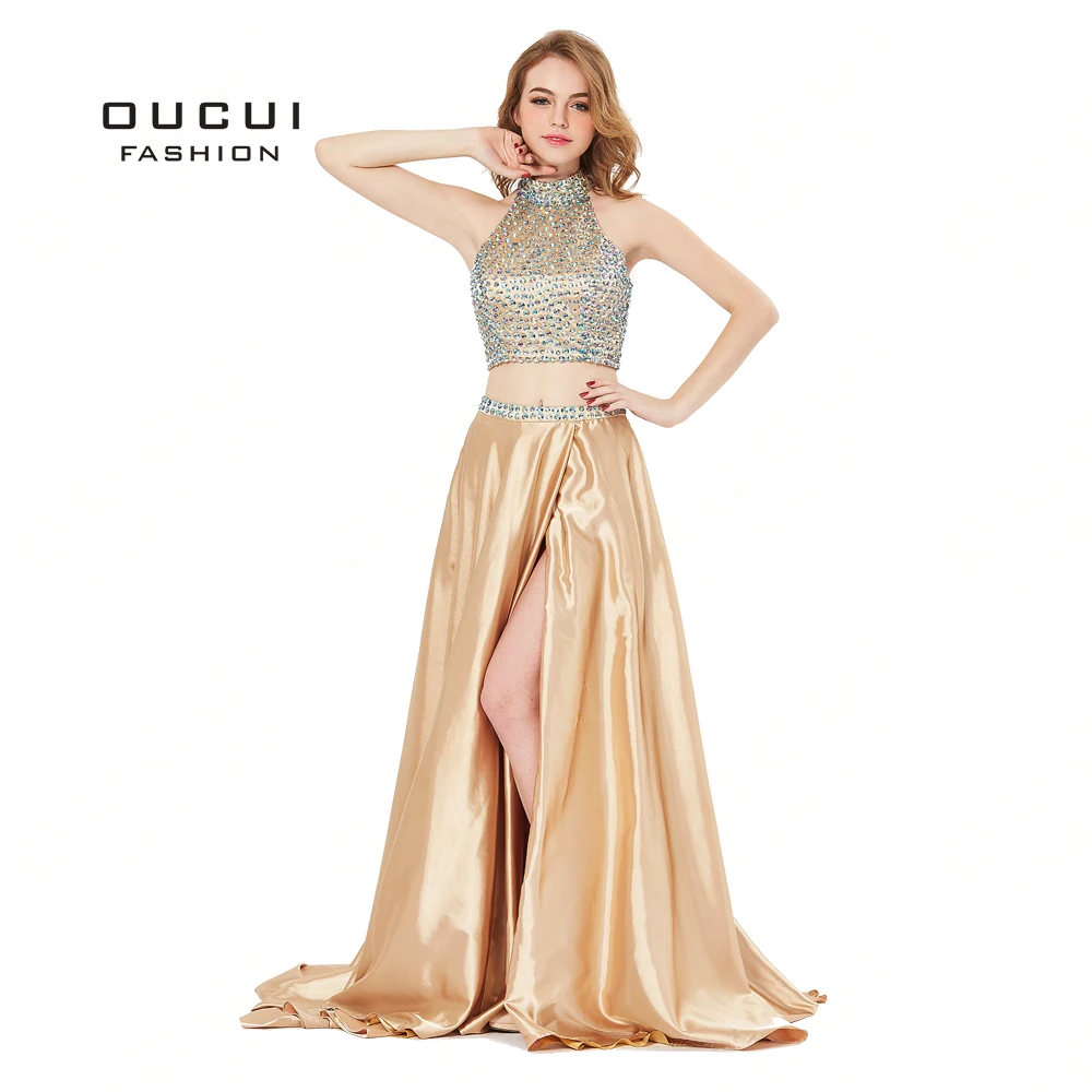 Gold formal top Clearance