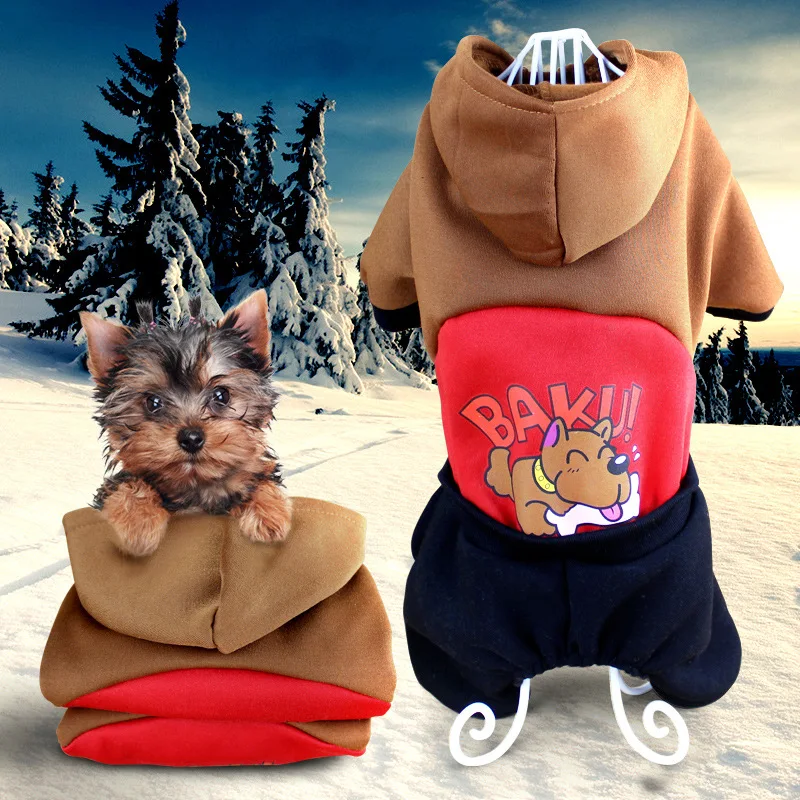 Giacca Imbottita Per Cani - Cappotto Invernale Impermeabile Con Guinzaglio Incorporato - Foto 5