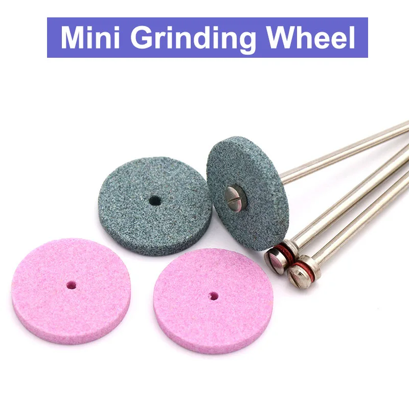 5pcs 20mm Corundum Polished Grinding Wheel Mounted Point Grinding Stone
