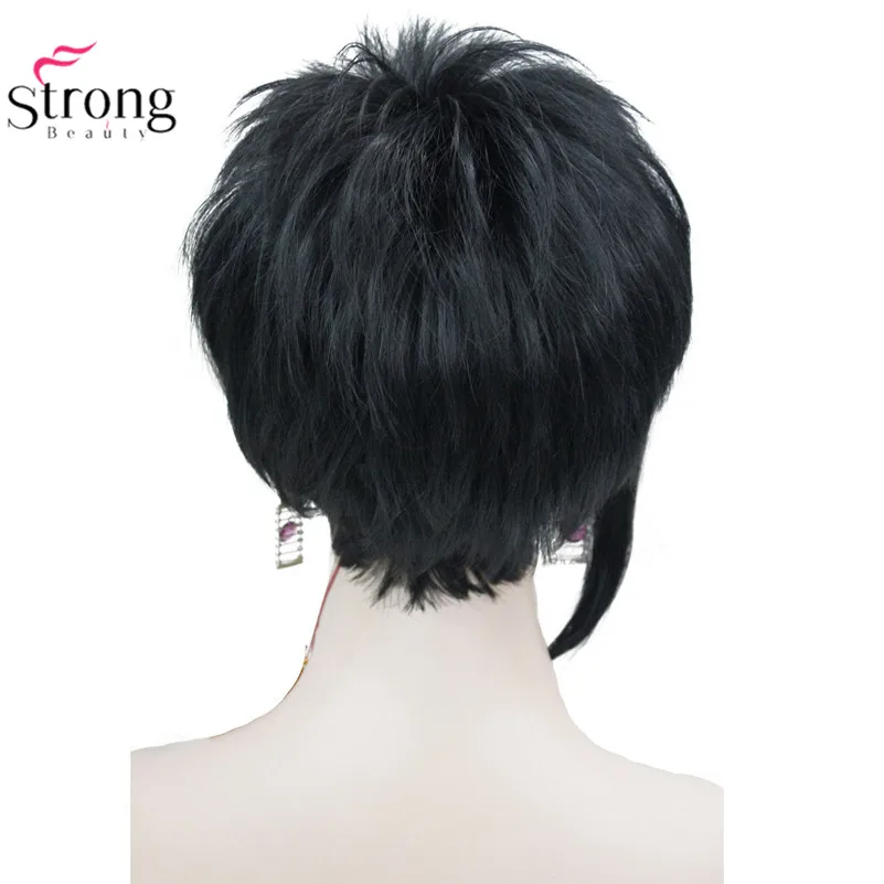 RG-9754  Short black wig (4)