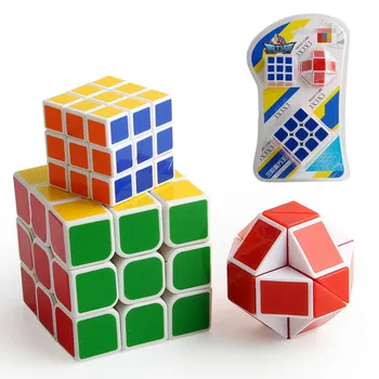 

Children Puzzle Competition Cube 24 Fold Decompression Magic Cube Changeable Magic Ruler Combination Suit Toys for Children