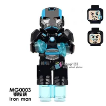 TMGT 100 шт/партия супергерой Marvel антман Железный человек Тор Джони ActionBuilding блоки детские рождественские подарки игрушки