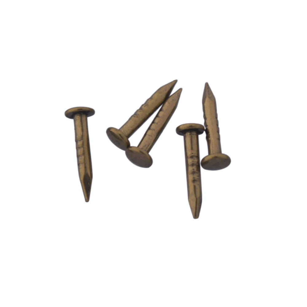 250 шт. 8X1.2MM китайские круглые позолоченные антикварные Чистая медь и бронза