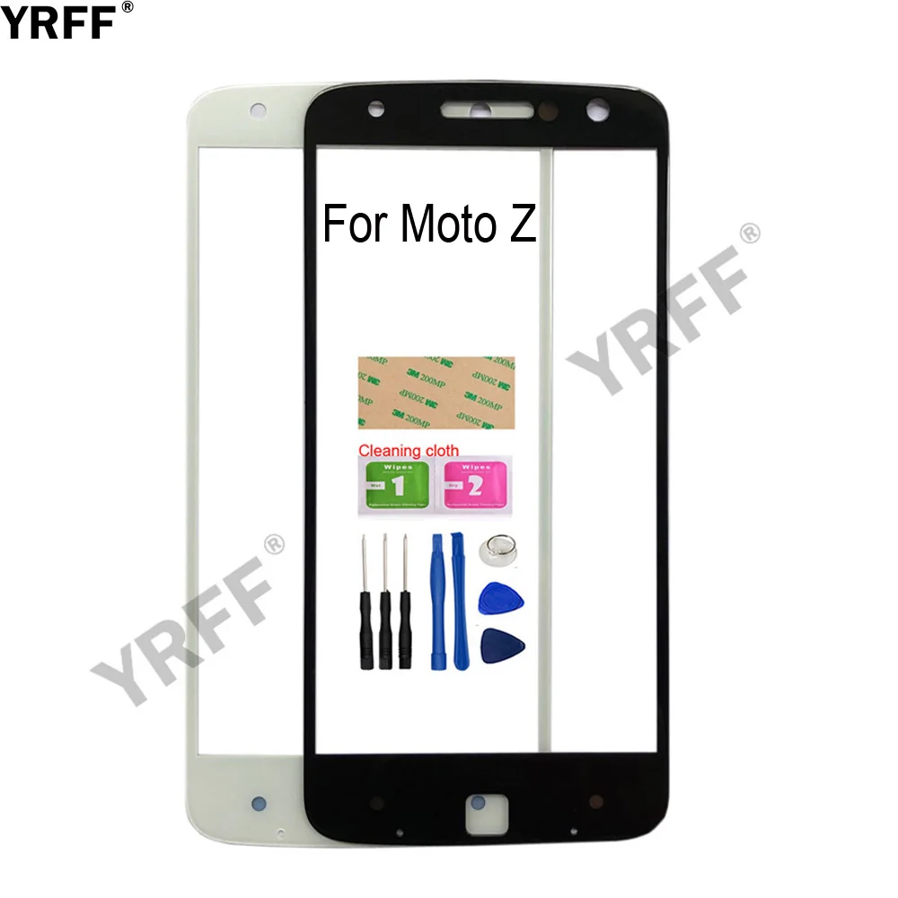 Внешнее стекло сенсорного экрана для Motorola Moto Z Play XT1635 5 дюйма|Сенсорные панели