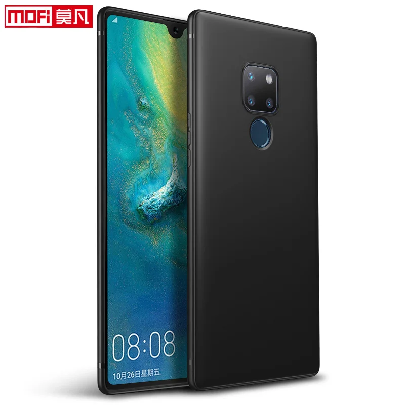 Матовый чехол для huawei mate 20x, силиконовый Ультратонкий чехол из ТПУ mofi, черный чехол, защитный чехол для huawei mate 20 X