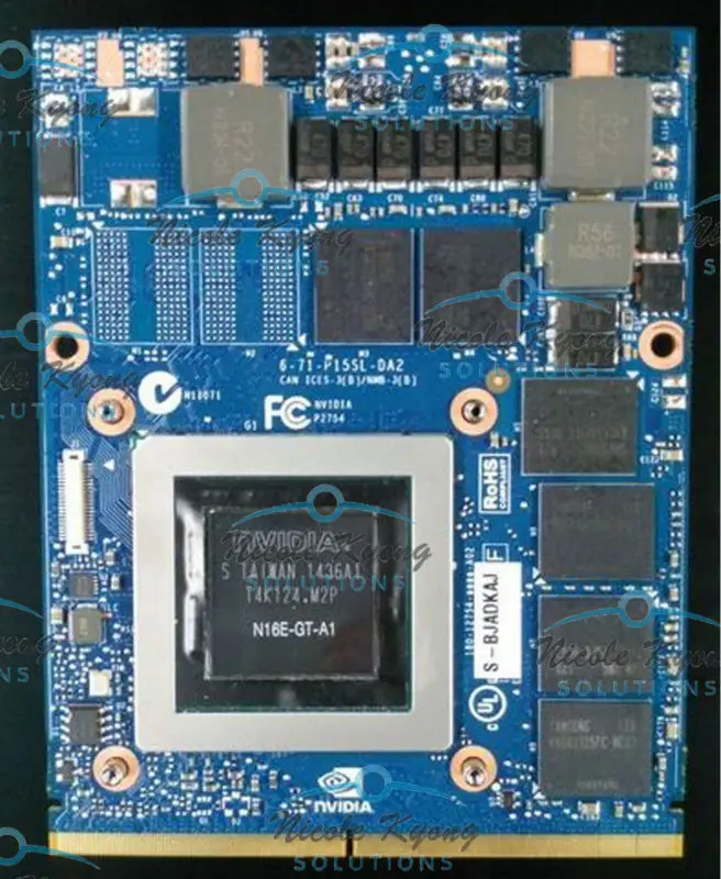 GTX 970M GTX970M 6G DDR5 192bit VGA Video Card For Clevo P375SM P170EM P150EM P157SM P151SM P150SM P170SM P177SM P370SM P570EM