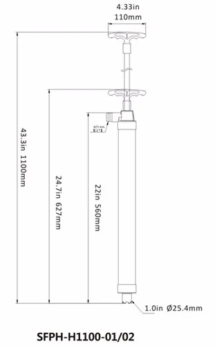 SEAFLO 1100 Поршневые ручные насосы водные трансферные каяки ручной судовой насос каноэ Campers черный пластик