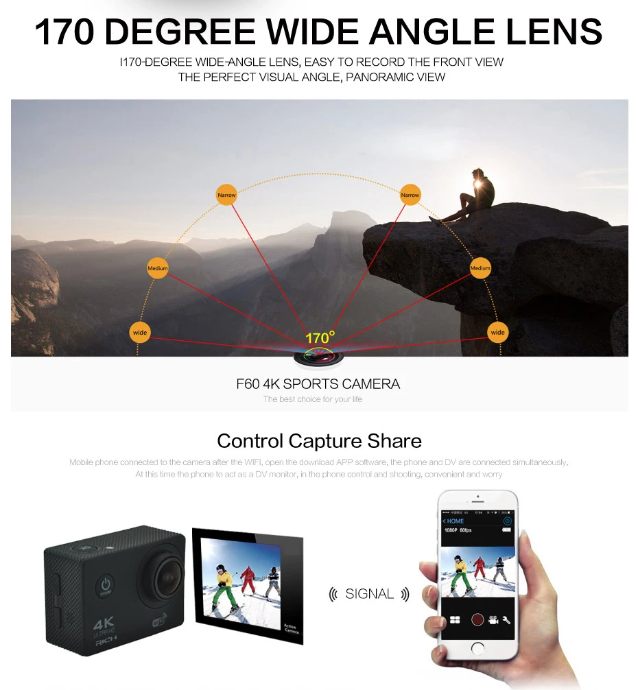 High Quality sport camera