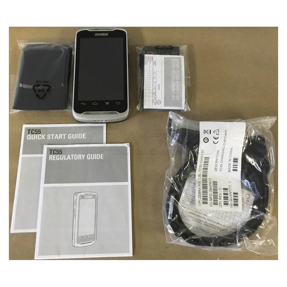 TC55 TC55BH-HJ11EE ل زيبرا رمز المحمولة الكمبيوتر المحمول 1D 2D الباركود ماسح ضوئي أندرويد PDA TC55 TC55BH-HJ11EE ل زيبرا رمز المحمولة الكمبيوتر المحمول 1D 2D الباركود ماسح ضوئي أندرويد PDA