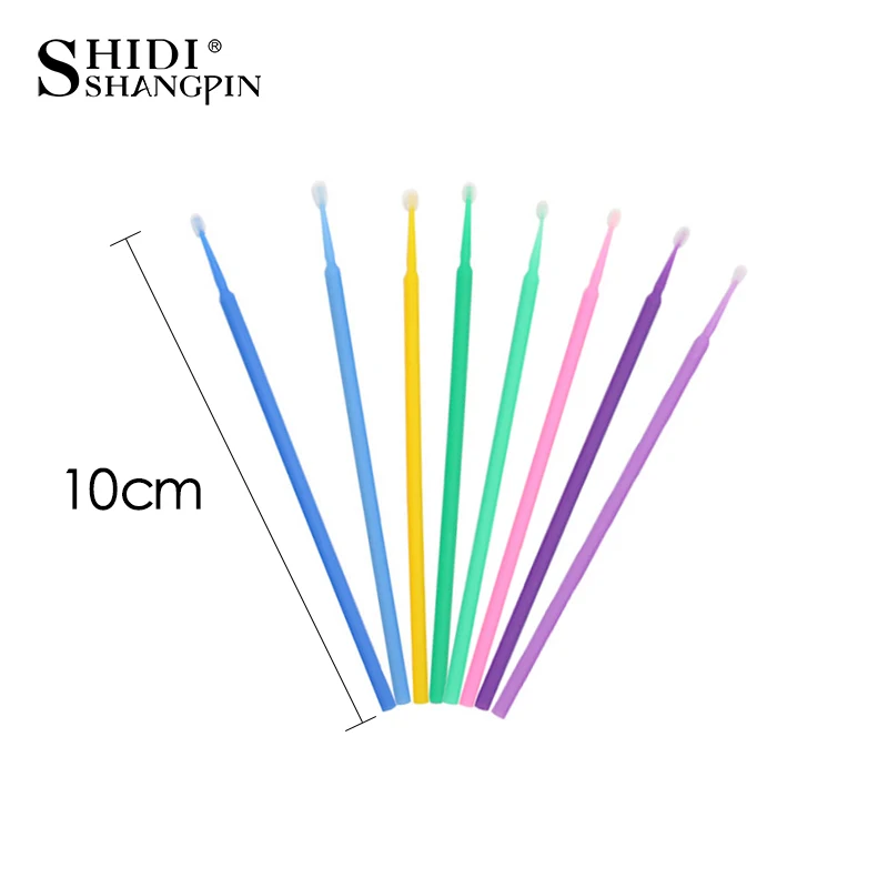 Disposable Eyelash Extension Brushes 100pcs/bag Makeup Tools