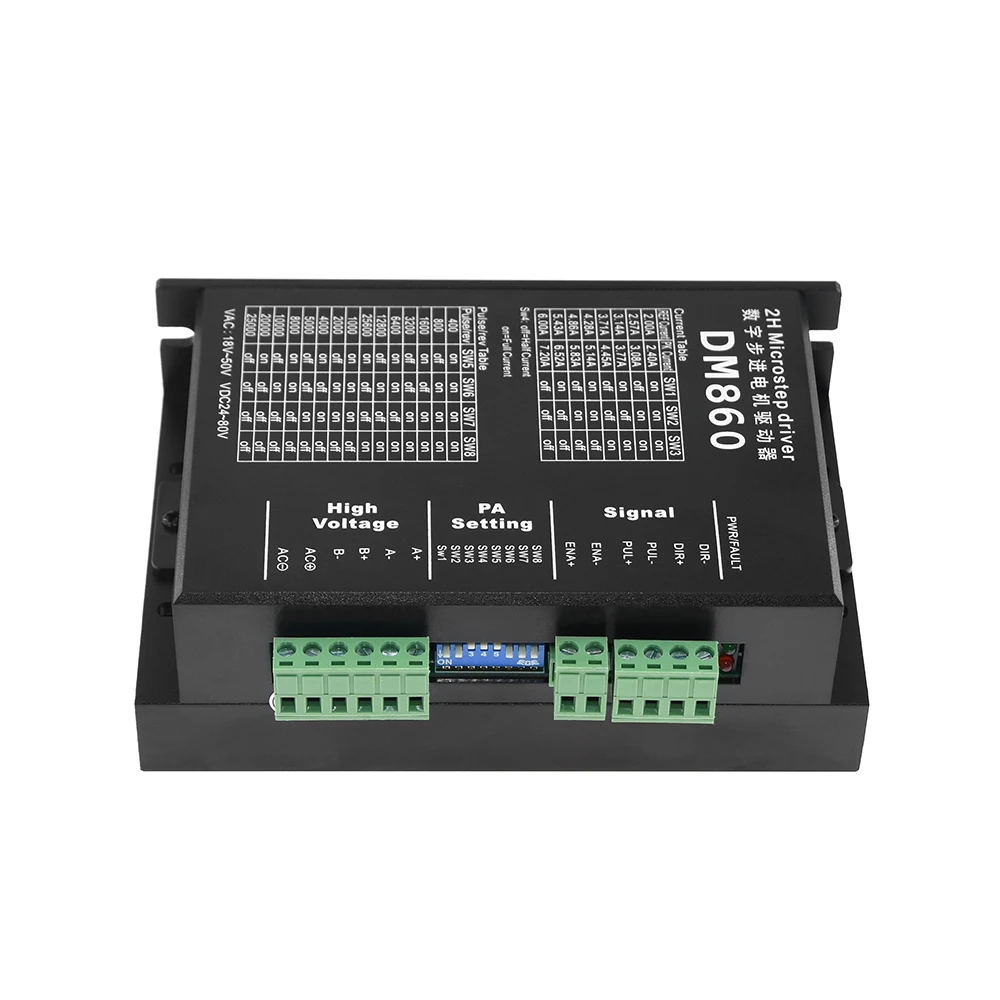 Драйвер шагового двигателя микро шаговый двигатель DM860 бесщеточный корпус