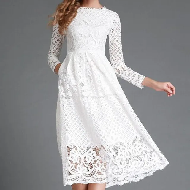 womens white spring dresses