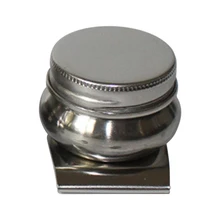 Инструменты из нержавеющей стали в форме барабана товары для рукоделия Легкая очистка ковша Студенческая Палитра Картина маслом горшок с одним двойным отверстием школа