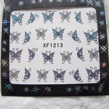 20 листов/партия смешанные серии XF милые Мультяшные наклейки для ногтей