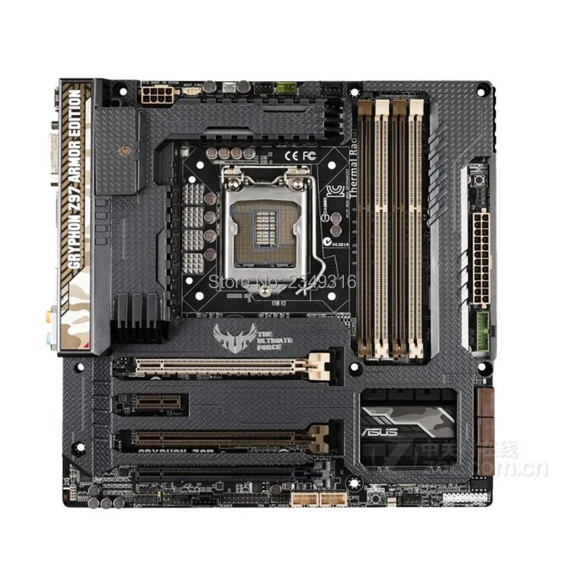 

For Asus GRYPHON Z97 ARMOR EDITION Desktop Motherboard Socket LGA 1150 DDR3 Z97 SATA3 USB3.0 Motherboard