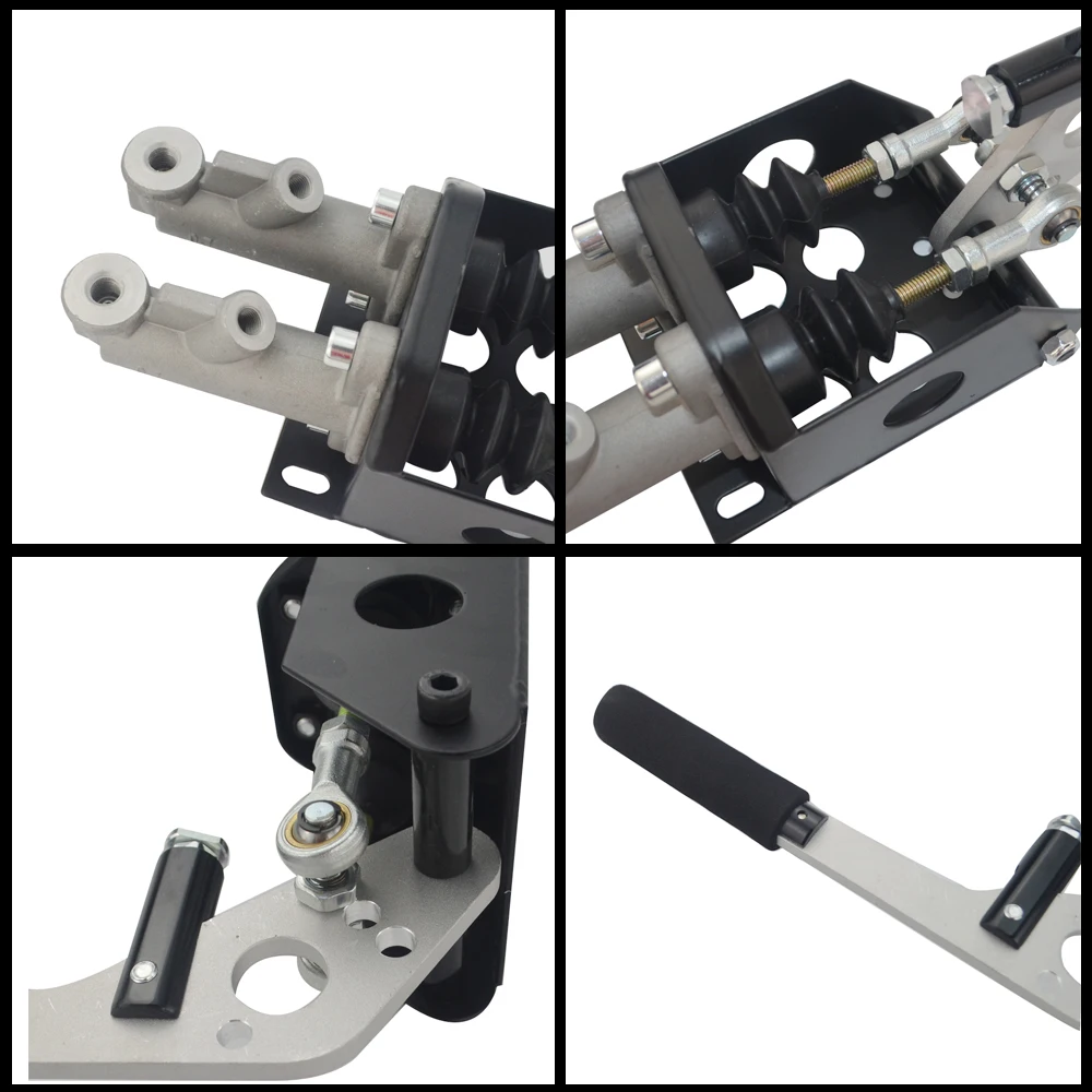 VR-Vertical Hydraulic Handbrake Twin Cylinder With Master Cylinder VR3944