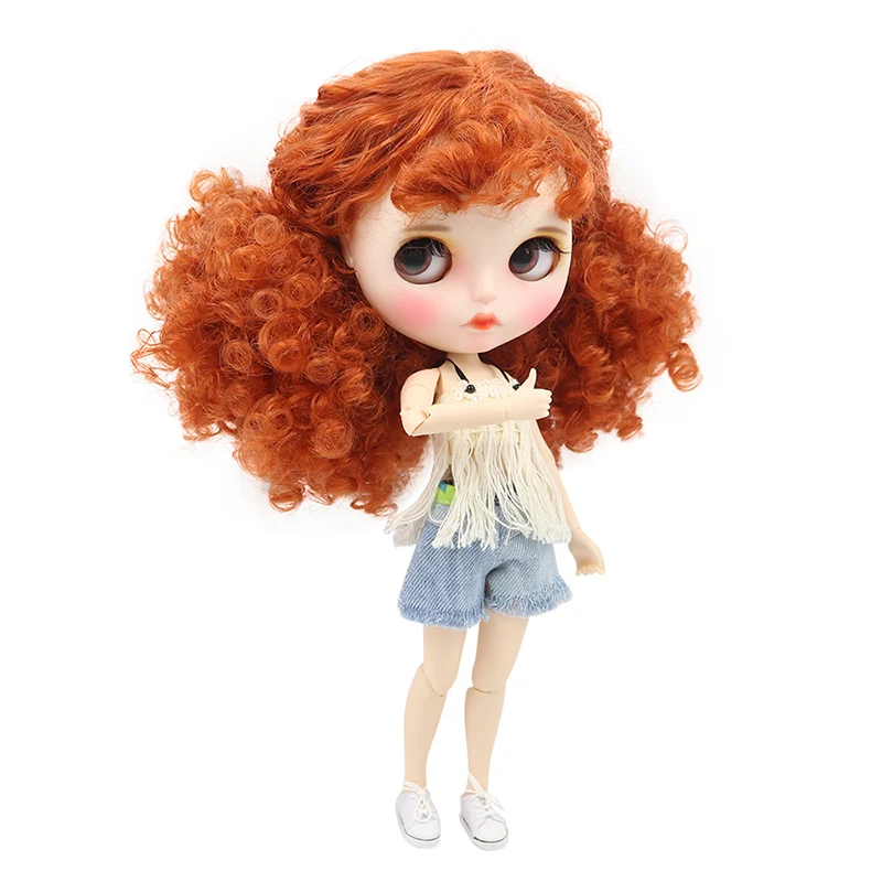 Ледяной DBS Blyth кукольные 1/6 шарнирное тело ручная роспись матовая лицевая сторона