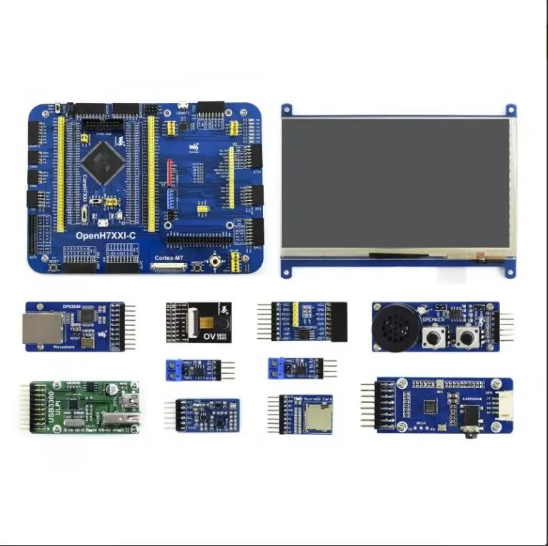 Макетная плата B STM32 для микроконтроллера STM32H743IIT6 с поддержкой дальнейшего