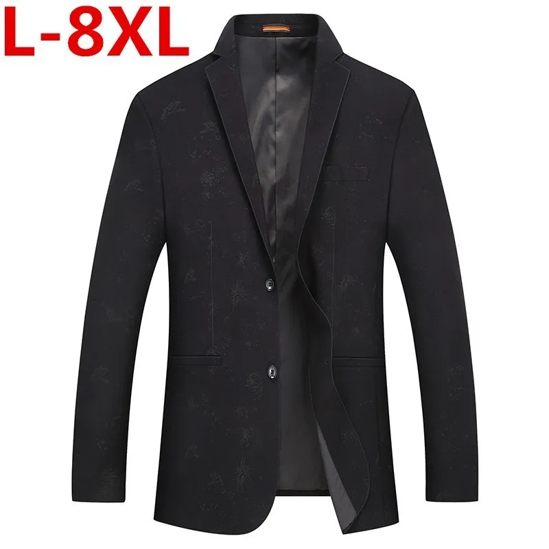 Plus Size 8XL 7XL New Arrival Luxury Men Blazer New Spring Fashion ...
