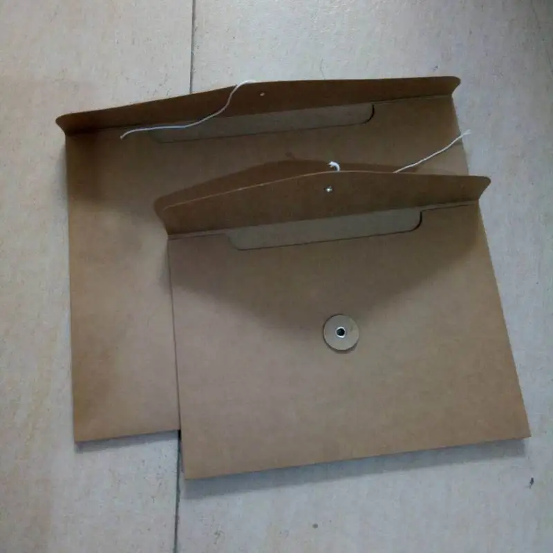 

200 pcs Blank A4/A5 thick kraft envelope Folders File Bag Document Hold Bags Folders Filing Paper Storage Office School Supplies