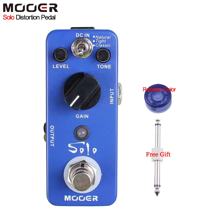 Mooer Solo Distortion Guitar Effect Pedal All Sided High Gain