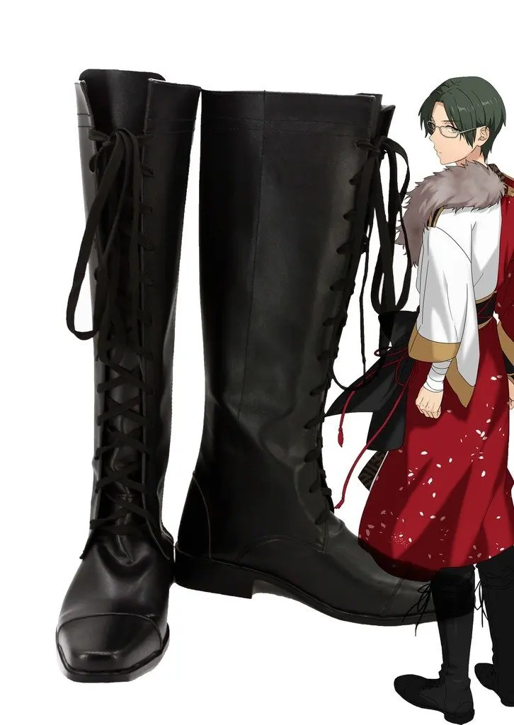 

Ensemble Stars Undead Hasumi Keito Cosplay Shoes Boots Custom Made