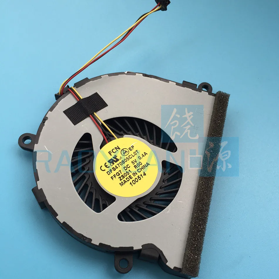 

New DFS470805C0T FC2T 74X7K CN-074X7K DC28000C8F0 CPU FAN FOR DELL INSPIRON 15R 3521 3721 5521 5535 5721 CPU COOLING FAN