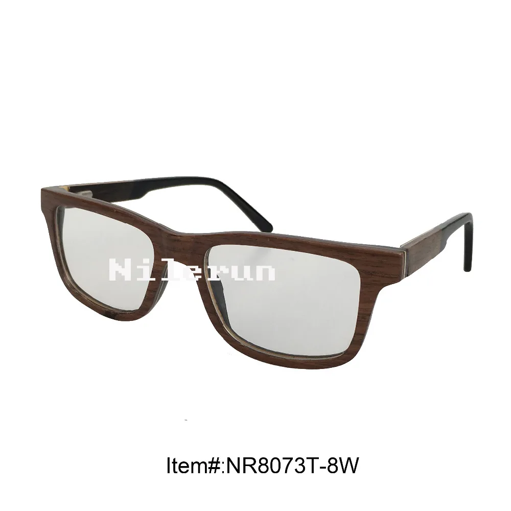 

high quality wood frame optical reading glasses