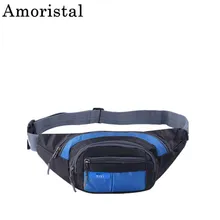 Телефон Сумки Для мужчин/Для женщин талии мешок холст многофункциональный Непромокаемая ткань большой емкости денежных Бизнес поясная H018-3
