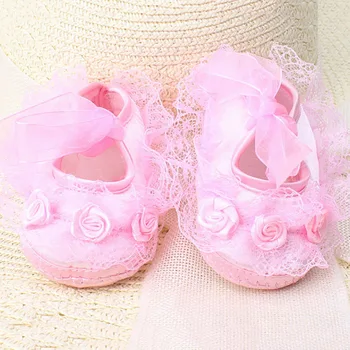 

Cute Lace Bows Baby Socks Summer Princess Baby Girl Socks Anti Slip Newborn Infant Floor Socks Shoes With Rubber Soles Sokken