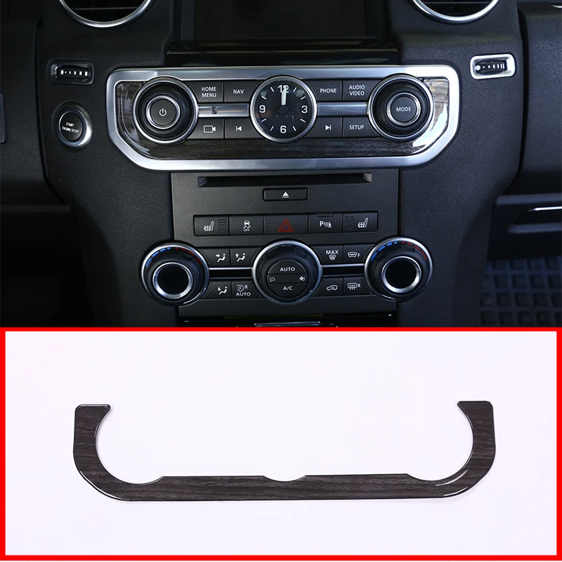 2 шт. для Land Rover Дискавери 4 2013- ABS центральной консоли Панельное Литье отделка автомобиля аксессуары