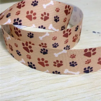 

Pick Size 25 38 50 75 mm Width Dog Printed Grosgrain Ribbon Hair Bows R114