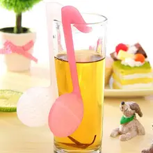 2 шт. Фирменная Новинка Музыка Примечание Мода удобство Чай лист фильтр ложка Чай ложка Infuser Фильтр дома Интимные аксессуары Новинка года