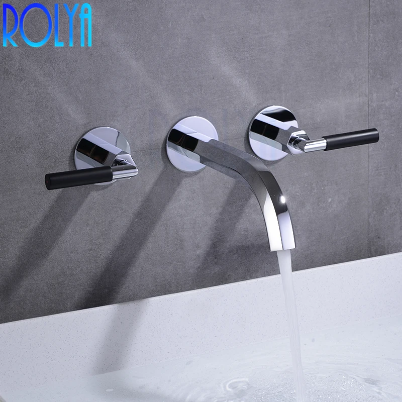 ROLYA Wall Mounted Basin Faucets06