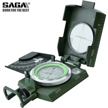 Профессиональный военный портативный походный компас Клинометр высокого качества водонепроницаемый качественный походный направляющий походный инструмент армейский