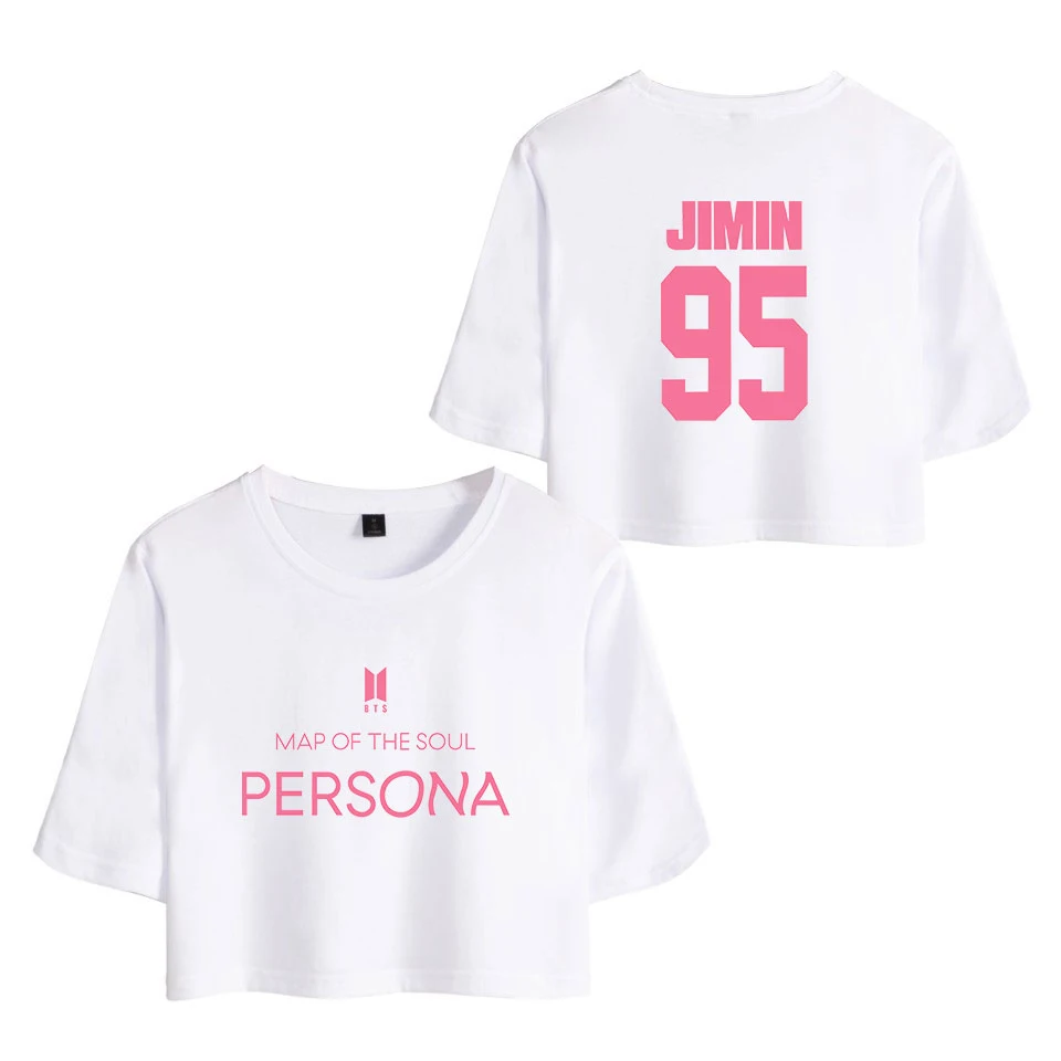 Карта Soul Persona BangTanBoys женский сексуальный короткий летний топ вееры для девушек