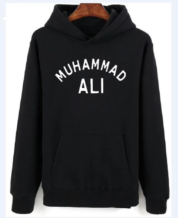 COOLMIND Top Quality men muhammad ali print hoodies