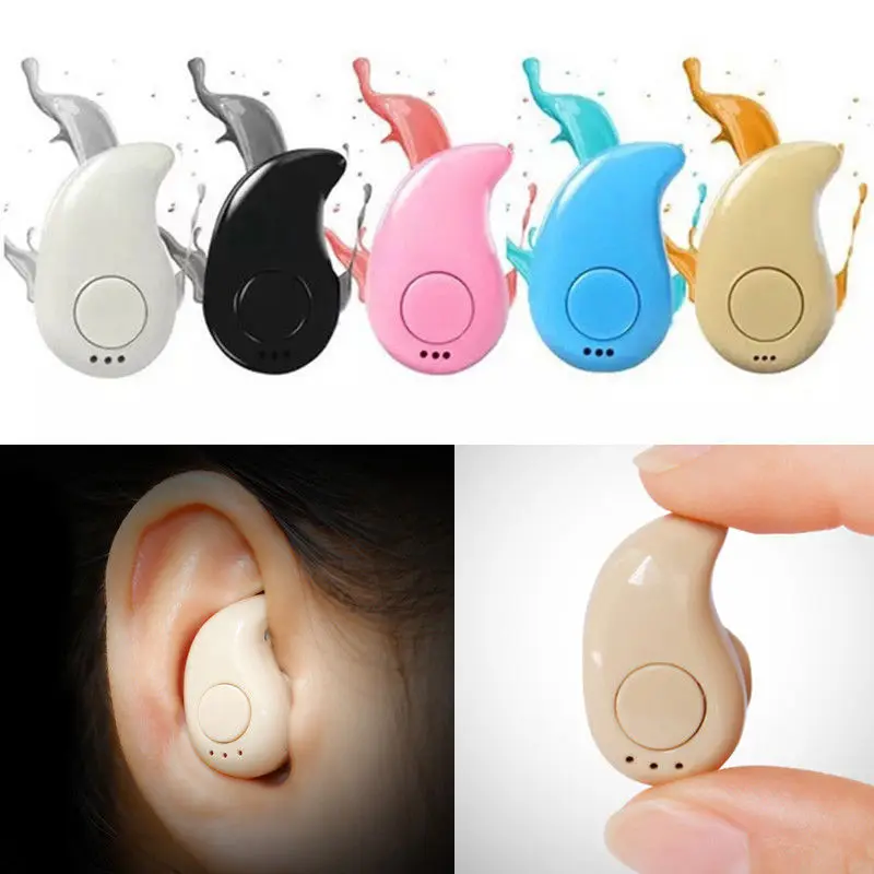 

Mini Sport Wireless Bluetooth Earphone Small Stereo Earbuds Hidden Invisible Earpiece Micro For Smart Phone