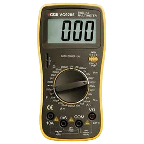 High Quality Victor VC9205 Resistance Testing Tool Volt Amp Ohm Meter